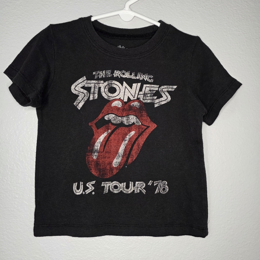 The Rolling Stones Kids Black Tour T-Shirt